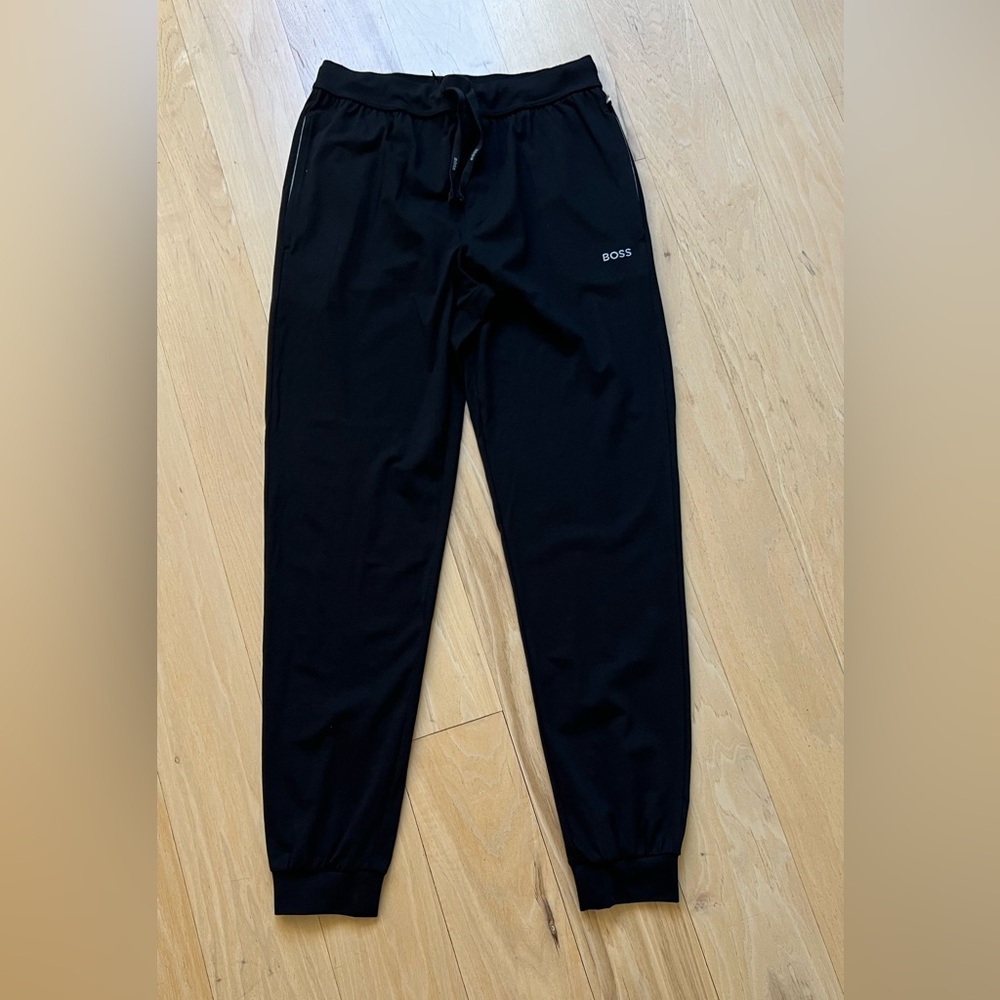Boss Menswear Black Lounge Sweat Pants. New With Tags